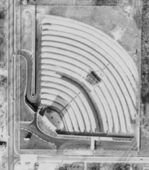 Algiers Drive-In Theatre - Old Aerial (newer photo)